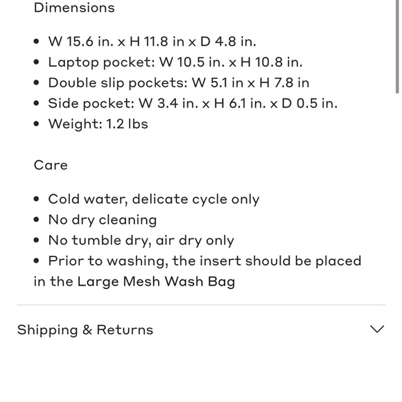 Cuyana tall easy tote with organizer - Picture 11 of 13